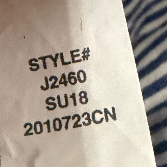 MADEWELL Star Embroidered Striped Shirt
Blue White
Size Large - Picture 9 of 9